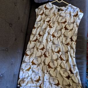 Lizard Print Dress
